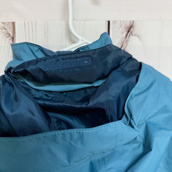 The North Face Resolve 2 Women’s Large Teal DryVent Rain Jacket EUC - Picture 4 of 12